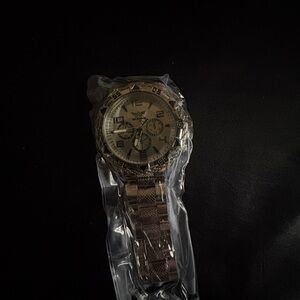 Silver Chronograph Watch